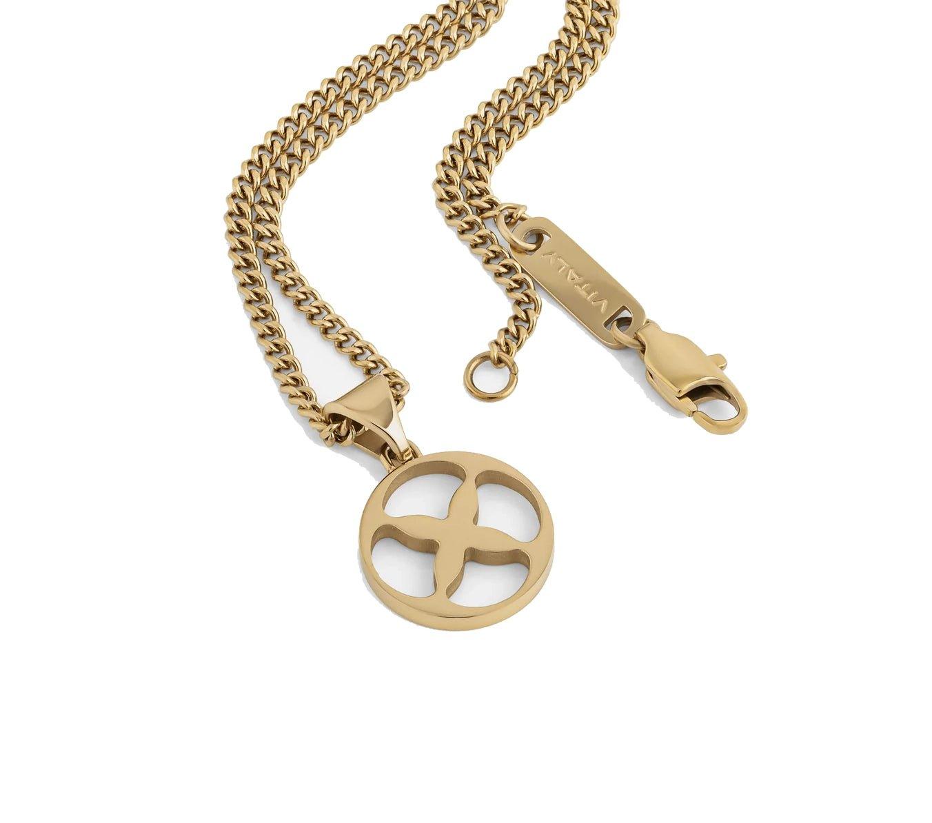 VITALY Glyph Gold Necklace - SUPERCONSCIOUS BERLIN