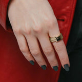 VITALY Gridlok Gold Ring - SUPERCONSCIOUS BERLIN