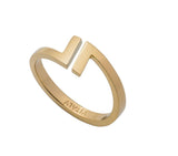 VITALY Inverse Gold Ring - SUPERCONSCIOUS BERLIN