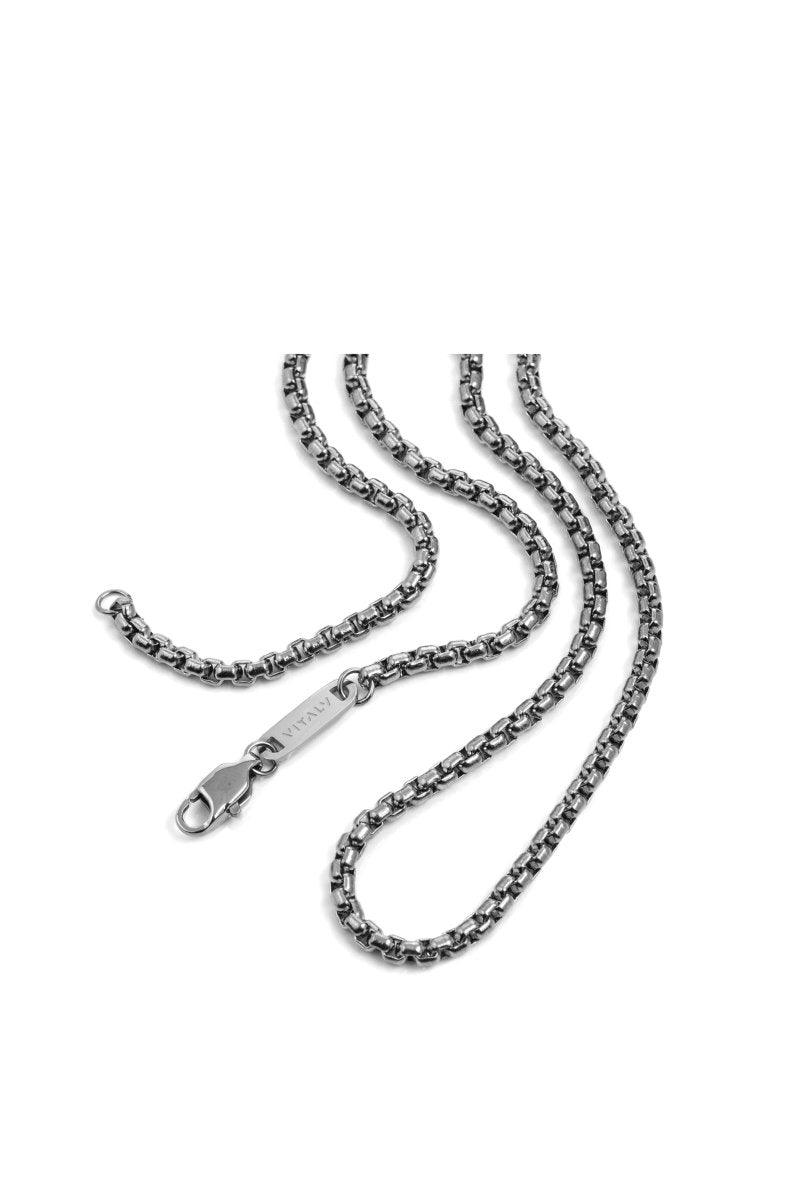 VITALY Rounded Box Chain Stainless Steel - SUPERCONSCIOUS BERLIN