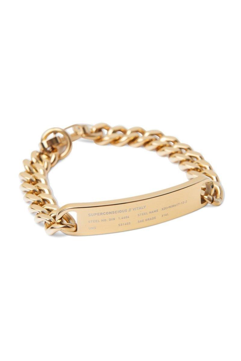 Vitaly X Superconscious Gold Bracelet - SUPERCONSCIOUS BERLIN