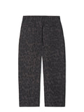 Partimento Leopard Relaxed Pants Charcoal