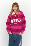 SSSTUFFF STFU Polo - Pink