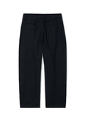 Partimento Denim Relaxed Pants Black