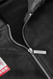 SSSTUFFF Complex Ads Zip Up Hoodie - Vintage Black