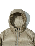 Partimento Ripstop Hooded Puffer Padding Beige