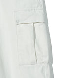 Partimento Bermuda Cargo Pants - Off White