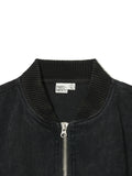 Partimento Vintage Washed MA-1 Jacket - Black