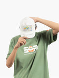 Space Available Ocean Mapping Cap - Off-White