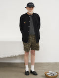 Partimento - Leopard Shorts Brown