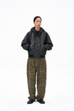 Partimento Leopard Relaxed Pants Brown