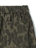 Partimento - Leopard Shorts Brown
