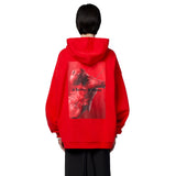 A Better Mistake Ares Oversized Hoodie - Red