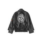 Woodensun Gnome-1 Leather Suede Jacket - Black