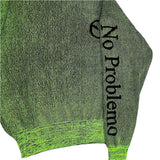 No Problemo Glitch Alien-O Crew Neck Knit - Green