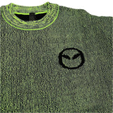 No Problemo Glitch Alien-O Crew Neck Knit - Green