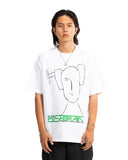 POSHBRAIN PORTABLE HEAD TEE - WHITE