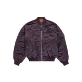 Alpha Industries UV MA-1 Bomber Jacket - Plum