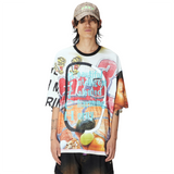 PAM / Perks and Mini - B.I.T.C.H. (Martine Syms) Oversized Short Sleeve T-Shirt