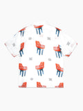 Space Available Collision Chair Shirt - White