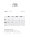 POSHBRAIN SCREWN CREWNECK - MISTY GRAY