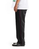 POSHBRAIN TRUT PANTS - PURPLE/BLACK