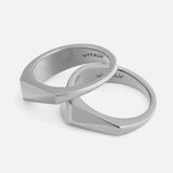 VITALY Crash Stainless Steel Ring - SUPERCONSCIOUS BERLIN