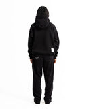 POSHBRAIN HOLZER HOODIE - BLACK
