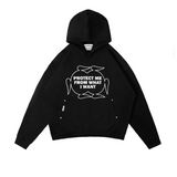 POSHBRAIN HOLZER HOODIE - BLACK