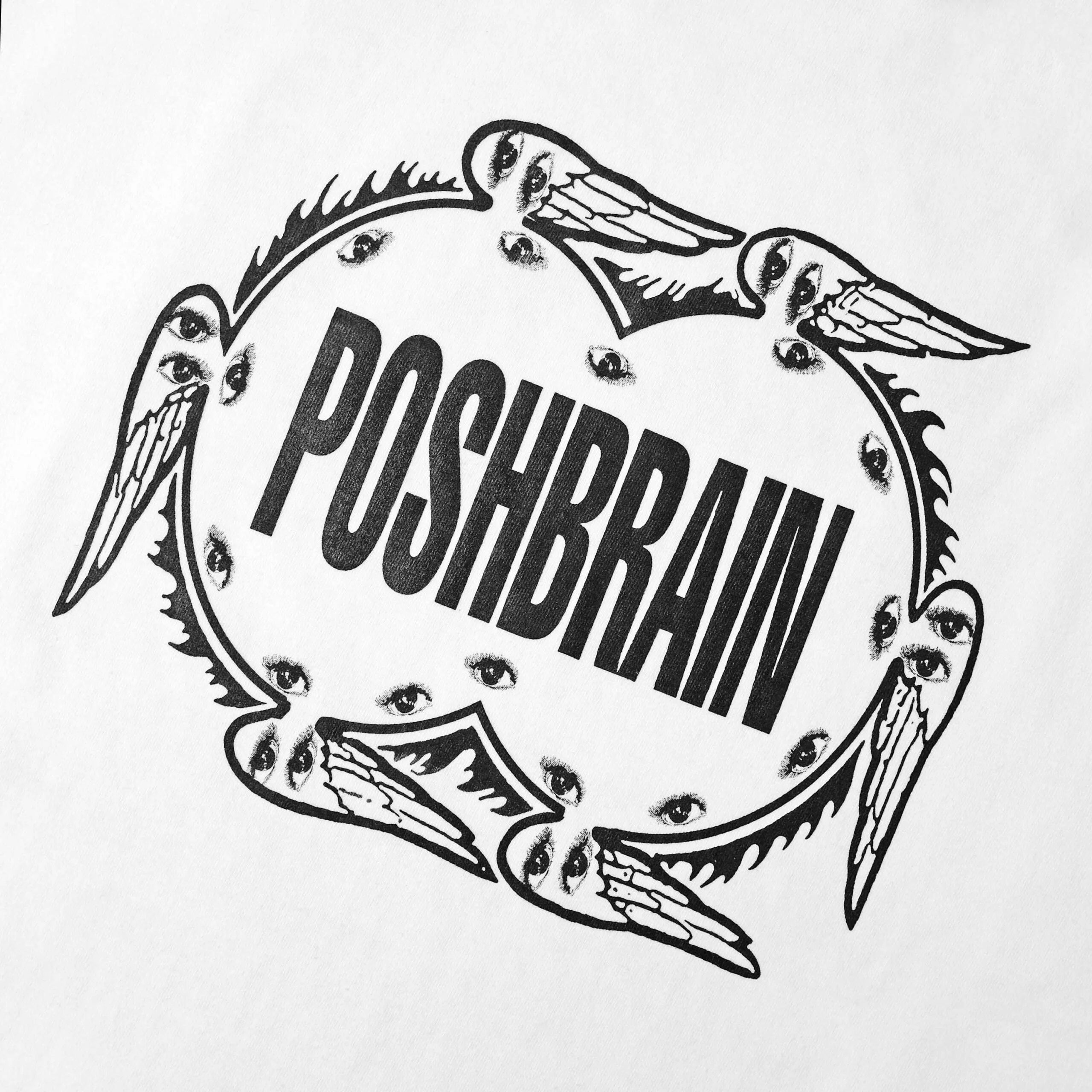 POSHBRAIN Mid Earth T-Shirt - White