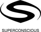 Superconscious - Oval S Logo T-Shirt White