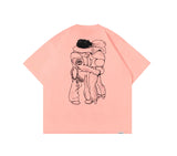 POSHBRAIN Fallin T-Shirt - Pink