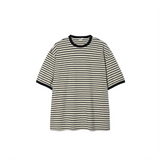 Partimento - Breton Stripe Ringer Tee Beige
