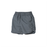 Partimento Side Puckering Shorts - Charcoal