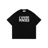 POSHBRAIN J'Adore T-Shirt - Black