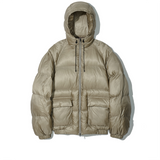 Partimento Ripstop Hooded Puffer Padding Beige
