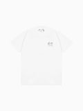 Space Available Blue Carbon System Embroidered T-shirt - White