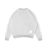 POSHBRAIN SCREWN CREWNECK - MISTY GRAY