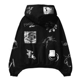 POSHBRAIN Shell Hoodie - Black