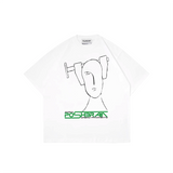 POSHBRAIN PORTABLE HEAD TEE - WHITE