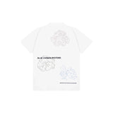 Space Available Blue Carbon System Embroidered T-shirt - White