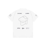 Space Available Mycelium Design Exploration T-Shirt - White