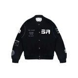 Space Available Studio Varsity Jacket - Black