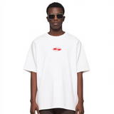 Superconscious Ying Yang 3D Logo T-Shirt - White