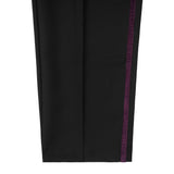 POSHBRAIN TRUT PANTS - PURPLE/BLACK