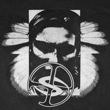 SUPERCONSCIOUS x POSHBRAIN RAVE RUNNER Grey Washed T-Shirt