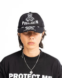 POSHBRAIN WORKS HAT - BLACK