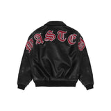 Wasted Paris Varsity Jacket Kingdom Curve - Black