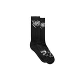 Wasted Paris Blitz Socks - Black