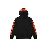 Wasted Paris Surf Hoodie Full Zip - Black